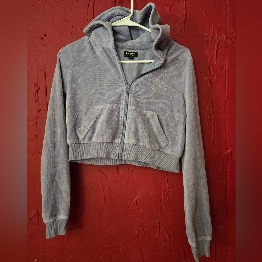 PLAYBOY Blue Hoodie